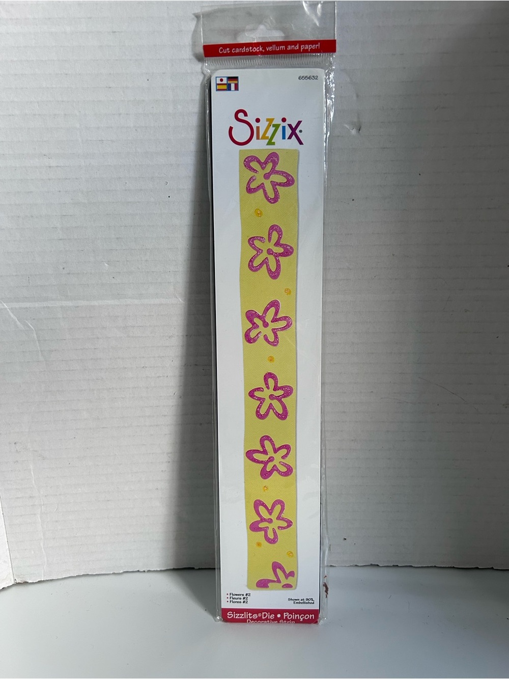 Sizzix Sizzlits Decorative Strip - Flowers #2